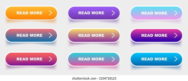 Big collection buttons Read More. Different colorful button set. Web icons. Vector illustration.
