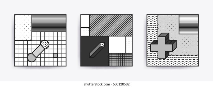 Big Collection with editable trendy backgrounds for  animation, advertisement, commercial banner, flayer, sale, frame. Simple poster, patches, badges in mix styles