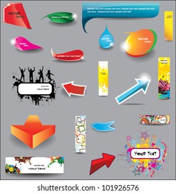 Big Collection of elements for web design