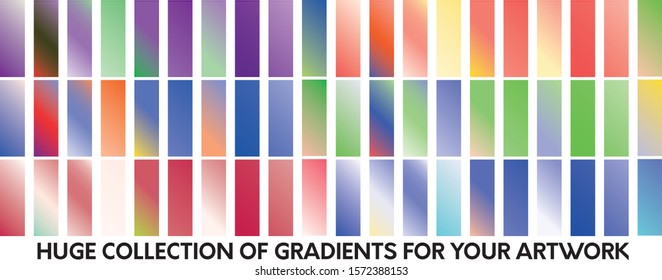 big collection of gradients for your artwork