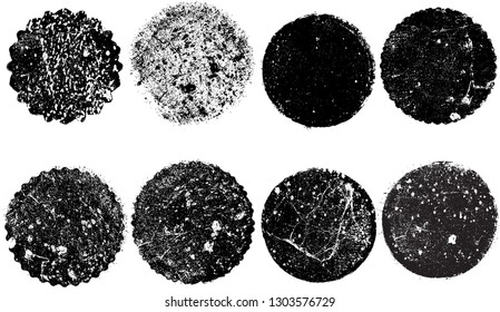 Big collection of Grunge post Stamps . Circles. Large set of Banners, Insignias , Logos, Icons, Labels and Badges  . vector distress textures.blank shapes.