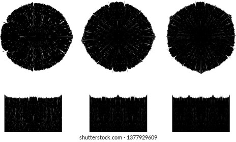 Big collection of Grunge post Stamps . Circles. Large set of Banners, Insignias , Logos, Icons, Labels and Badges  . vector distress textures.blank shapes.