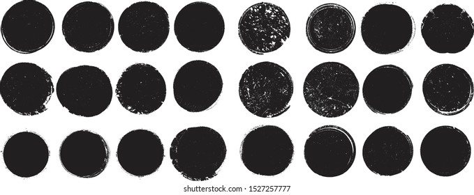 Big collection of Grunge post Stamps . Circles. Large set of Banners, Insignias , Logos, Icons, Labels and Badges  . vector distress textures.blank shapes.