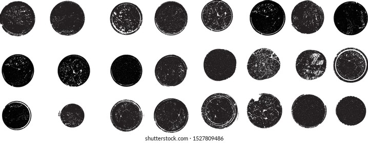 Big collection of Grunge post Stamps . Circles. Large set of Banners, Insignias , Logos, Icons, Labels and Badges  . vector distress textures.blank shapes.
