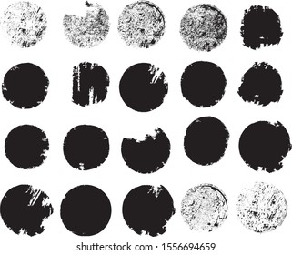 Big collection of Grunge post Stamps . Circles. Large set of Banners, Insignias , Logos, Icons, Labels and Badges  . vector distress textures.blank shapes.