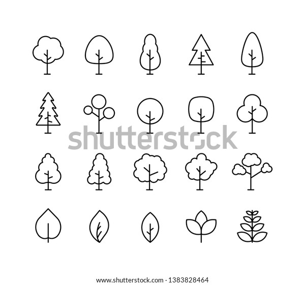 554 833 рез по запросу Line Trees Vector — изображения стоковые фотографии и векторная 