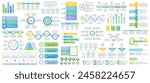 Big collection of various infographic templates, vector eps10 illustration