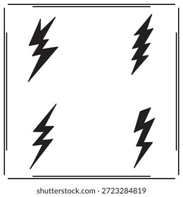 Una gran colección de conjunto de silueta de flecha en zigzag, logotipo de silueta de flecha en zigzag aislado sobre fondo blanco.
												