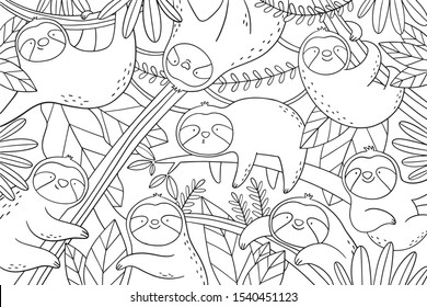 990 Collection Cute Nature Coloring Pages  Best HD