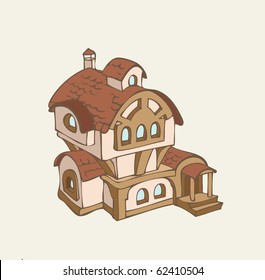 Big comfortable old country house