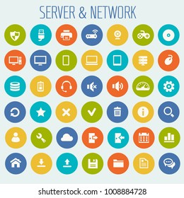 Big Computer Networks icon set