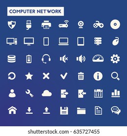 Big Computer Networks icon set