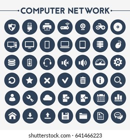 Big Computer Networks icon set