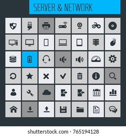 Big Computer Networks icon set