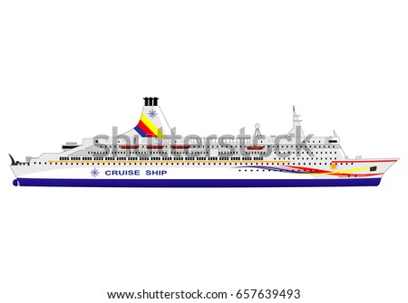 Big cruise ship