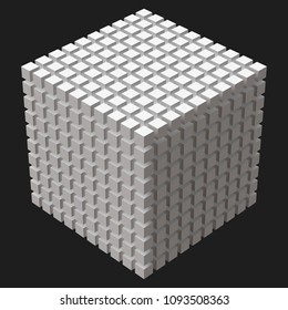 big cube with cubic cuts