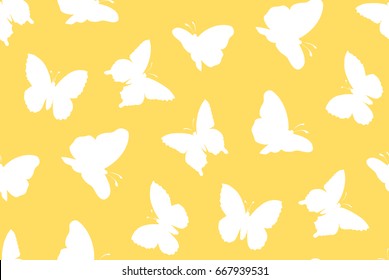 Big cute elegant wild fly hexapod bug isolated on vivid orange sky backdrop. Light monochrome hand drawn emblem in art retro design style. View close up