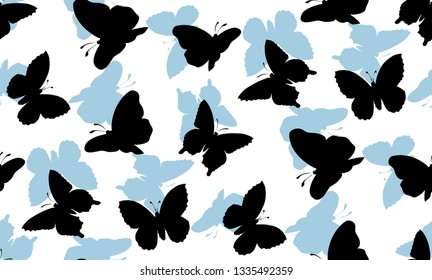 Big cute grey wild fly hexapod bug isolated on light white backdrop. Dark black ink hand drawn emblem in art retro design style. View close up on light sky
