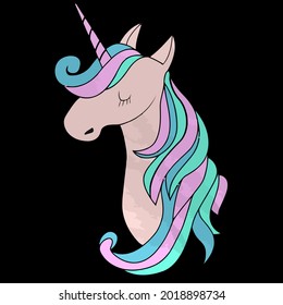 big dabbing unicorn cap design vector illustration for use in design and print poster canvas