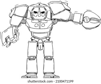 10,946 Dangerous robots Stock Illustrations, Images & Vectors ...