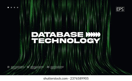 Big data abstract backgorund. Data funnel ai network background. 