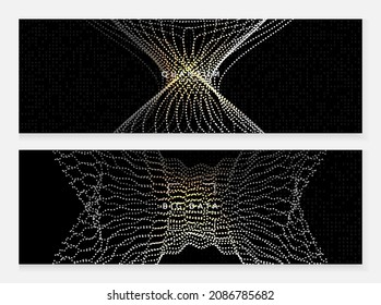 Big data abstract. Digital technology background. Artificial intelligence and deep learning concept. Tech visual for information template. Modern big data abstract backdrop.