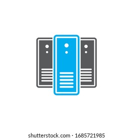 Big data analitics icon on background for graphic and web design. Creative illustration concept symbol for web or mobile app.