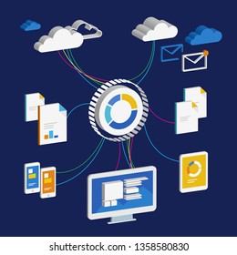 Big Data Analytics Ecosystem 3D