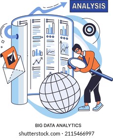Big data analytics. Process of analyzing large and complex data sources to identify trends customer behavior patterns and market preferences to make more effective business decisions, data exploration
