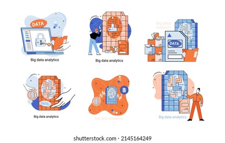 Big data analytics. Process of analyzing large and complex data sources to identify trends customer behavior metaphor and market preferences to make more effective business decisions, data exploration