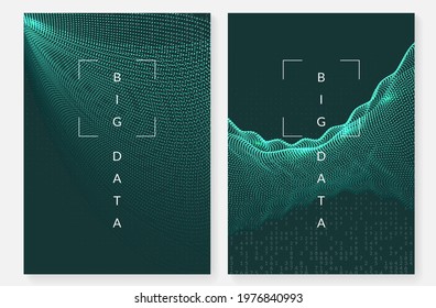 Big data background. Digital technology abstract concept. Artificial intelligence and deep learning. Tech visual for wireless template. Industrial big data background.