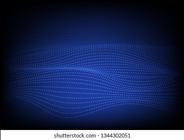 Big Data background. Waves musical abstract pattern. Speaking sound wave. Digital wave, abstract technology background. Equalizer. Minimalistic dynamic volume poster.