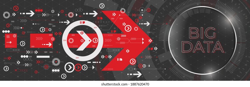Banner de datos importantes. Tecnología de la comunicación para negocios de internet. Resumen de antecedentes tecnológicos Concepto de comunicación de alta tecnología e innovación digital futurista. Fondo vectorial.