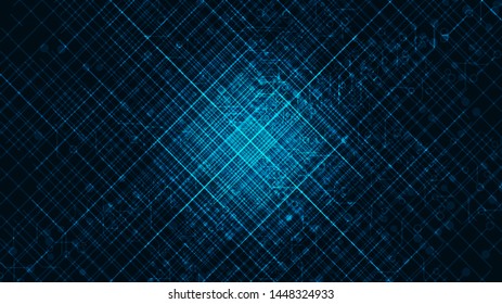 Big data with Circuit Microchip on Technology Background,Hi-tech and security Concept design,Free Space For text in put,Vector illustration.