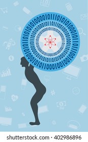 Big data concept.