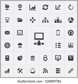 big data, database icons universal set for web and mobile big data, database icons universal set for web and mobile