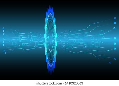 big data digital technology abstract background. future innovation development.
