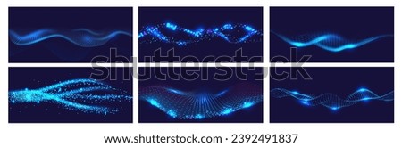Similar – Image, Stock Photo flow Pattern in flux