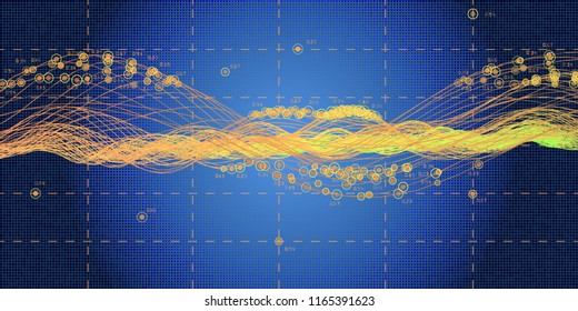 
Big data . Futuristic infographic. Visual data graphic. Abstract social network . 