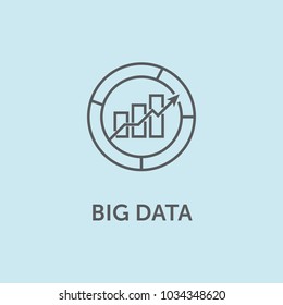 Big Data Icon Concept