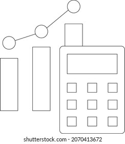 big data icon growth and statistic