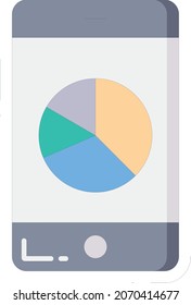 big data icon mobile phone and smartphone