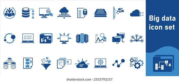 Big data icon set, 3d, tablet, solution, portfolio, freelance, drawing, pen, stationery, creativity, intelligence, artwork, development, imagination, tool, startup, plan, internet,and more