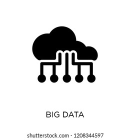 Big data icon. Big data symbol design from Artificial Intellegence collection.