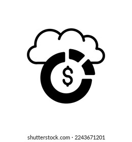 Big Data icon in vector. Logotype