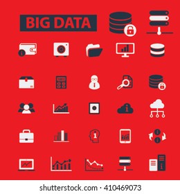 big data icons

