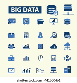 big data icons