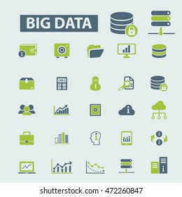 big data icons