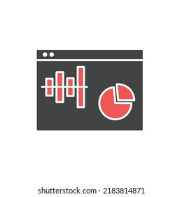 big data icons  symbol vector elements for infographic web