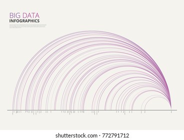 Big Data Infographics. Vector illustration